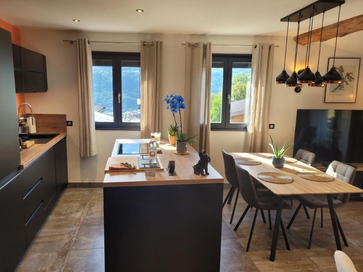 Giteduruisseau73, Heart Of French Alps Paradiski, Maison Entiere 80M2 Au Calme, 2 Chambres 2 Salles De Bain Avec Terrasse Et Garage Bourg-Saint-Maurice Exterior photo