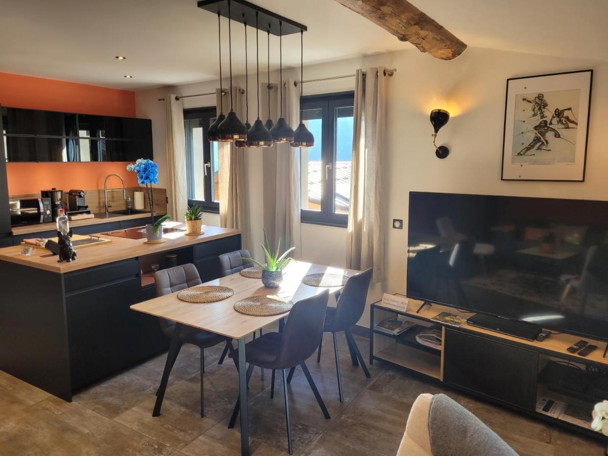 Giteduruisseau73, Heart Of French Alps Paradiski, Maison Entiere 80M2 Au Calme, 2 Chambres 2 Salles De Bain Avec Terrasse Et Garage Bourg-Saint-Maurice Exterior photo